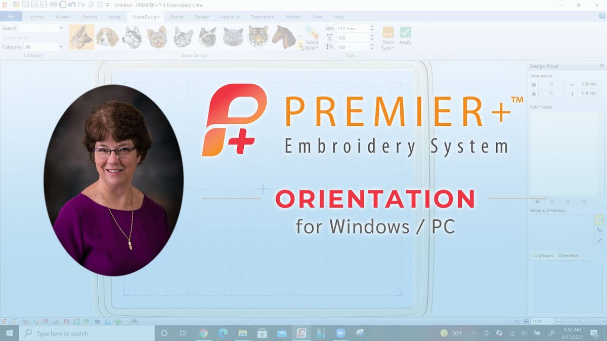 Premier Plus 2 Orientation for PC