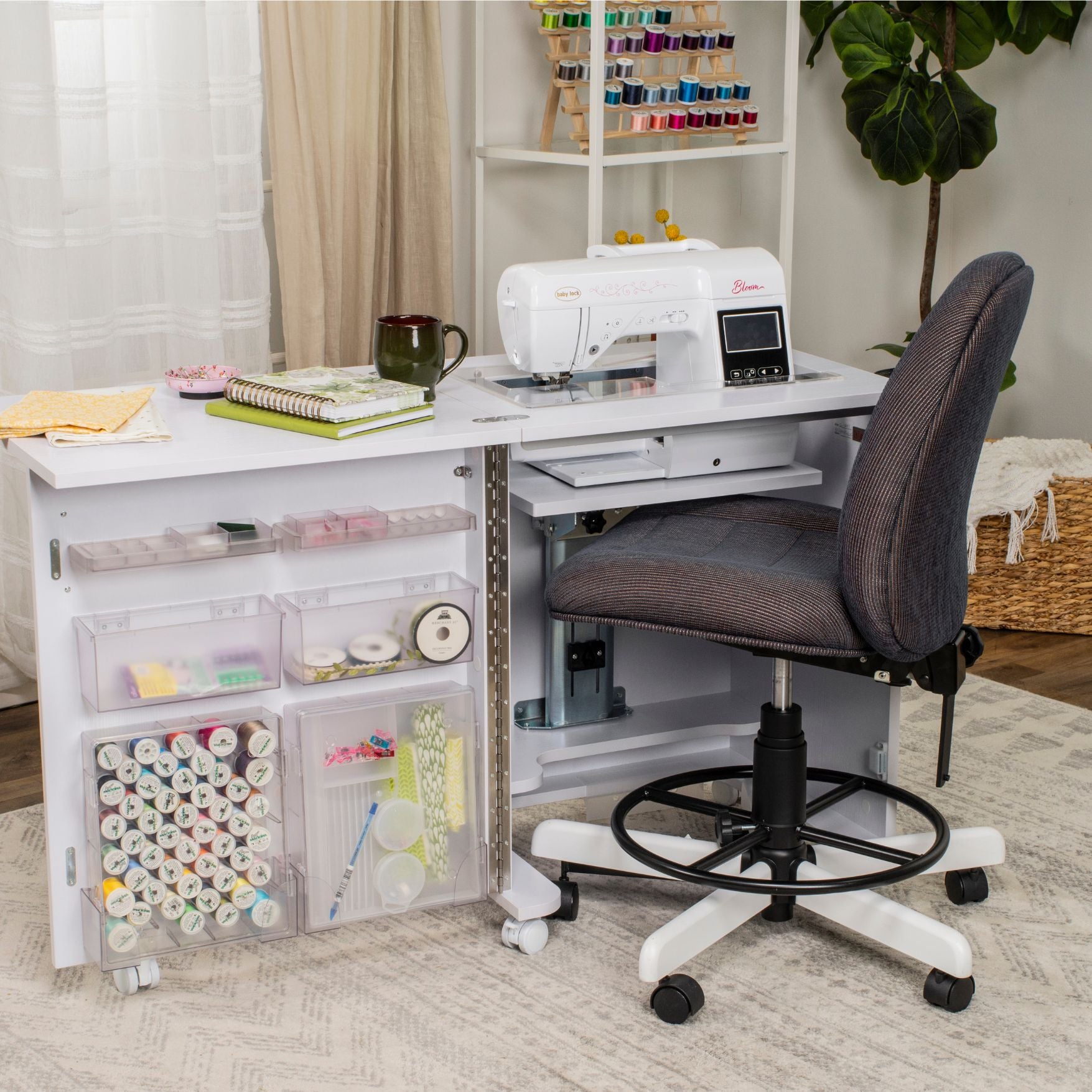 Koala Sewing Husqvarna Sewing Chair Koala Compact Sewing Cabinet