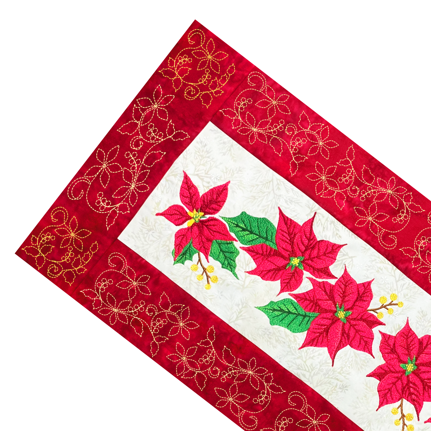 Seasonal Embroidery Runner Class - THUR 10/9, 11/20 & 12/18