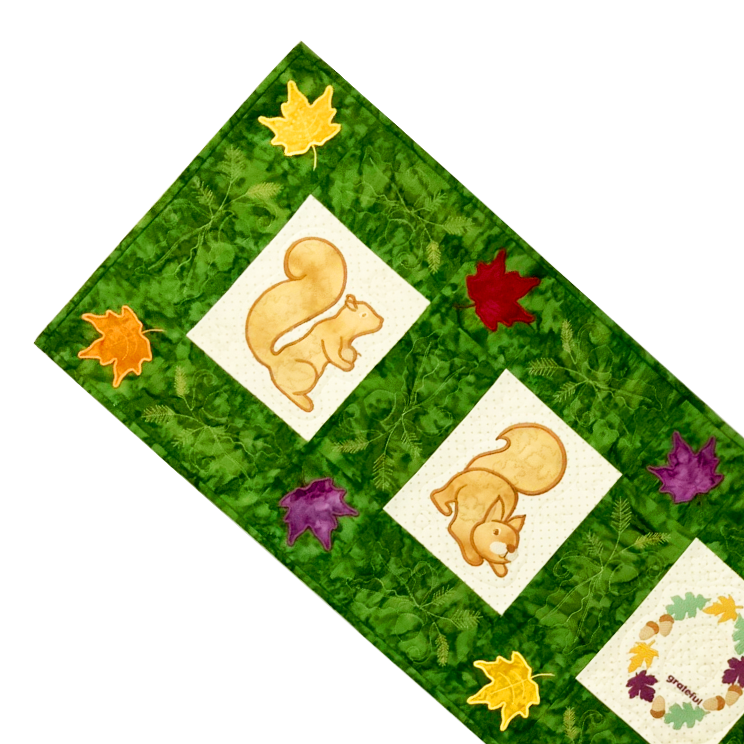 Seasonal Embroidery Runner Class - THUR 10/9, 11/20 & 12/18