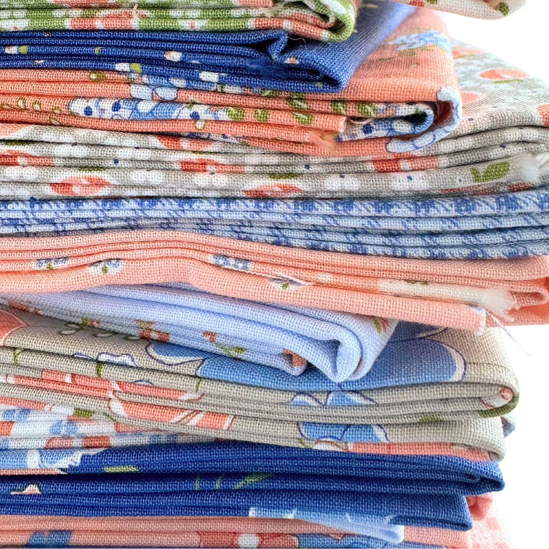 Peachy Keen Layer Cake Collection by Corey Yoder of Coriander Quilts for Moda Fabics