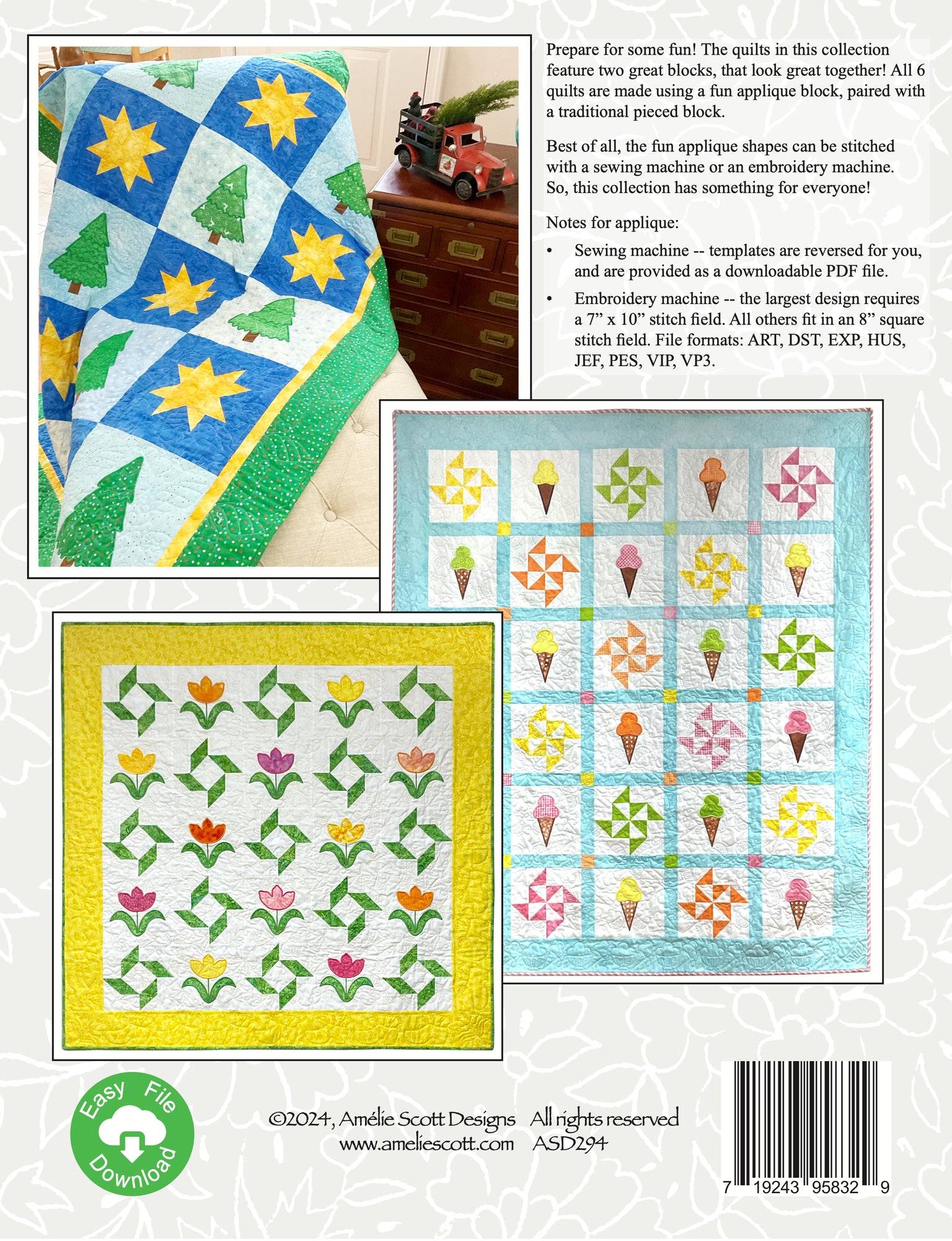 Amelie Scott Designs — Quilt Beginnings