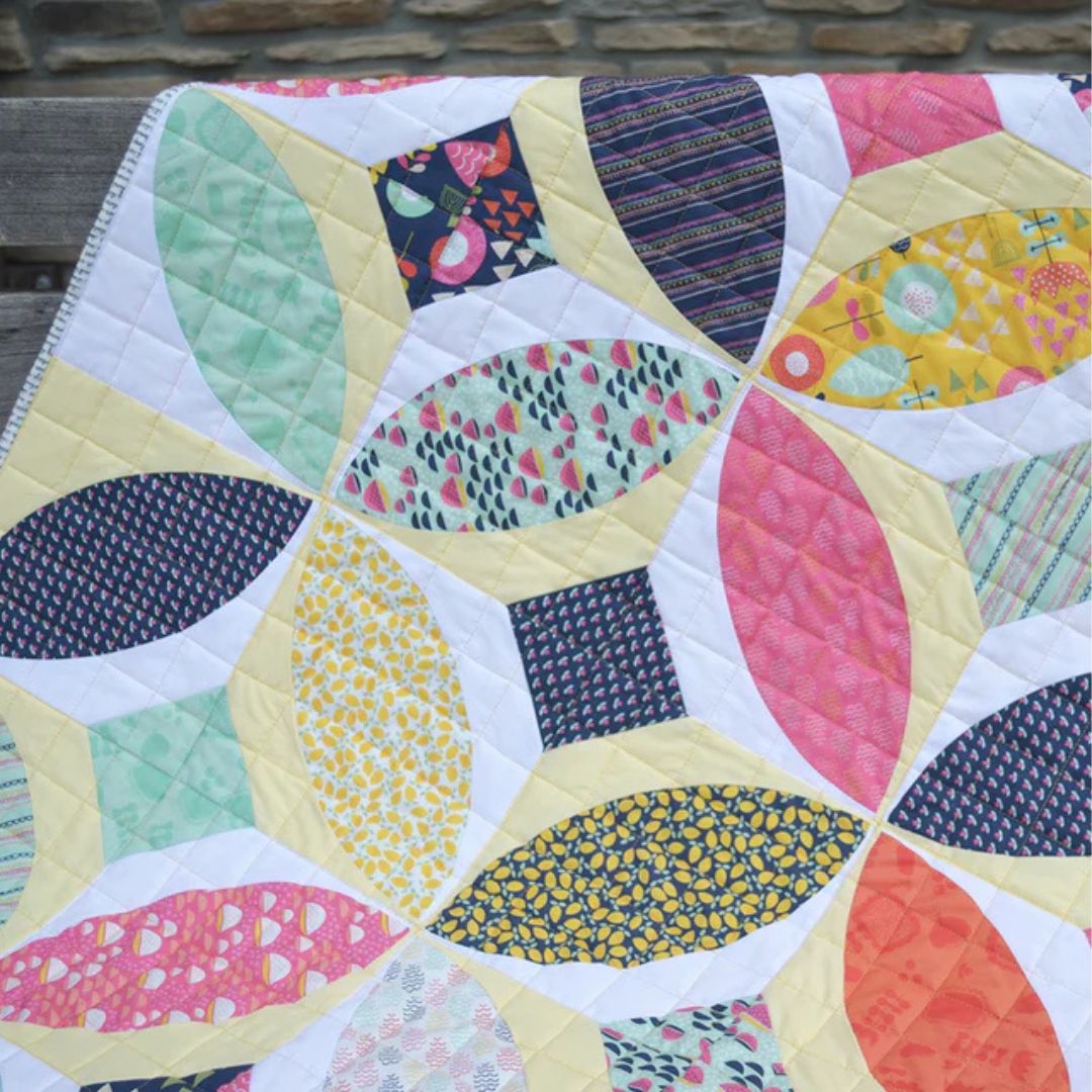 Windsor Garden Quilt Pattern by Color Girl