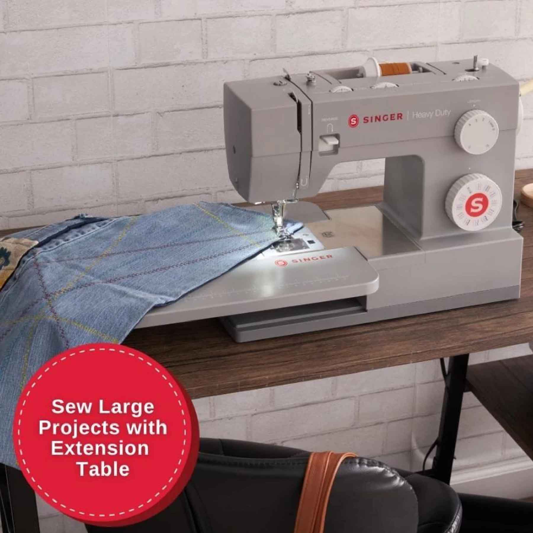 SINGER Heavy Duty 6360 Sewing Machine with Extension Table