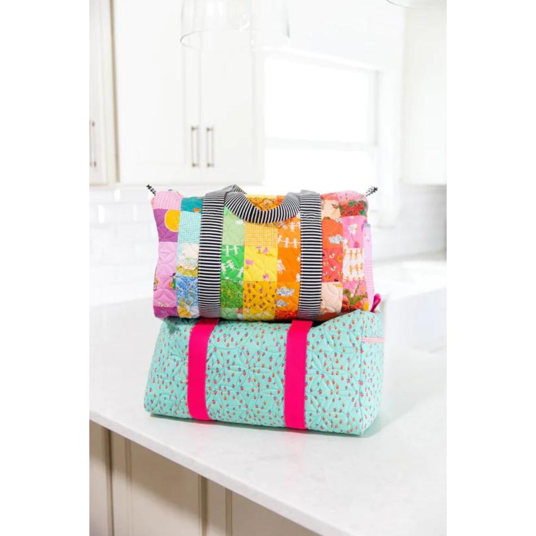 Patchwork Duffle Bag Mini Pattern — Quilt Beginnings