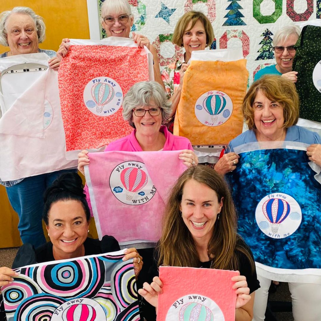 QB Embroidery Club - Lecture/ Demo - Stay & Sew - 3rd WED