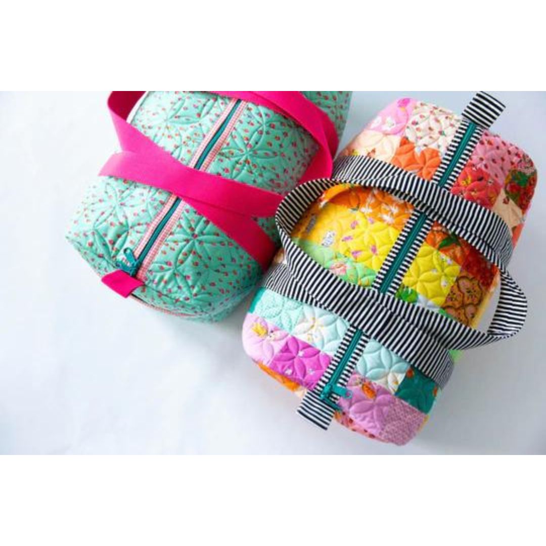 Patchwork Duffle Bag Mini Pattern | Knot + Thread | *Free Digital Down ...