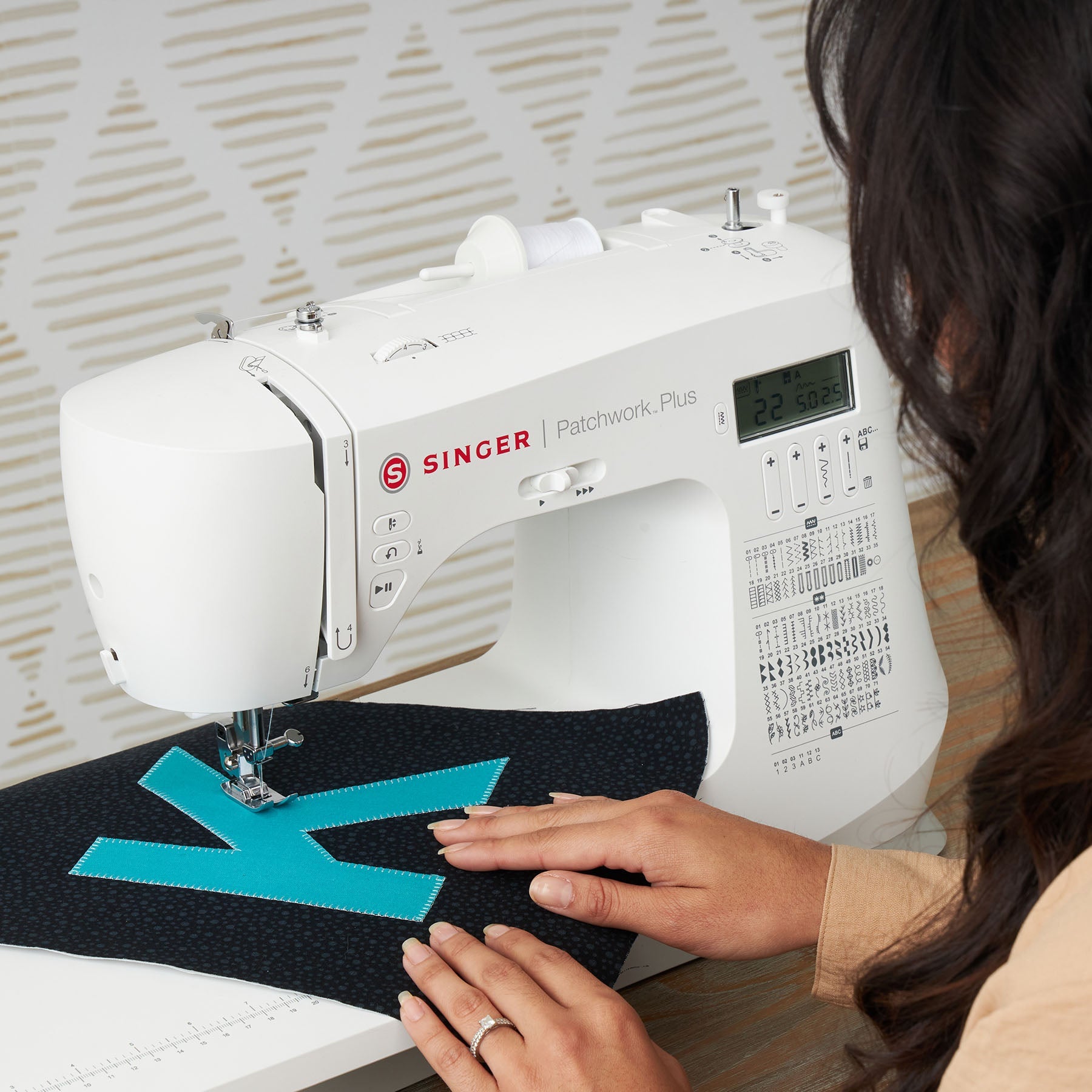 SINGER C5980Q Patchwork Plus Sewing & Quilting Machine with Extension Table