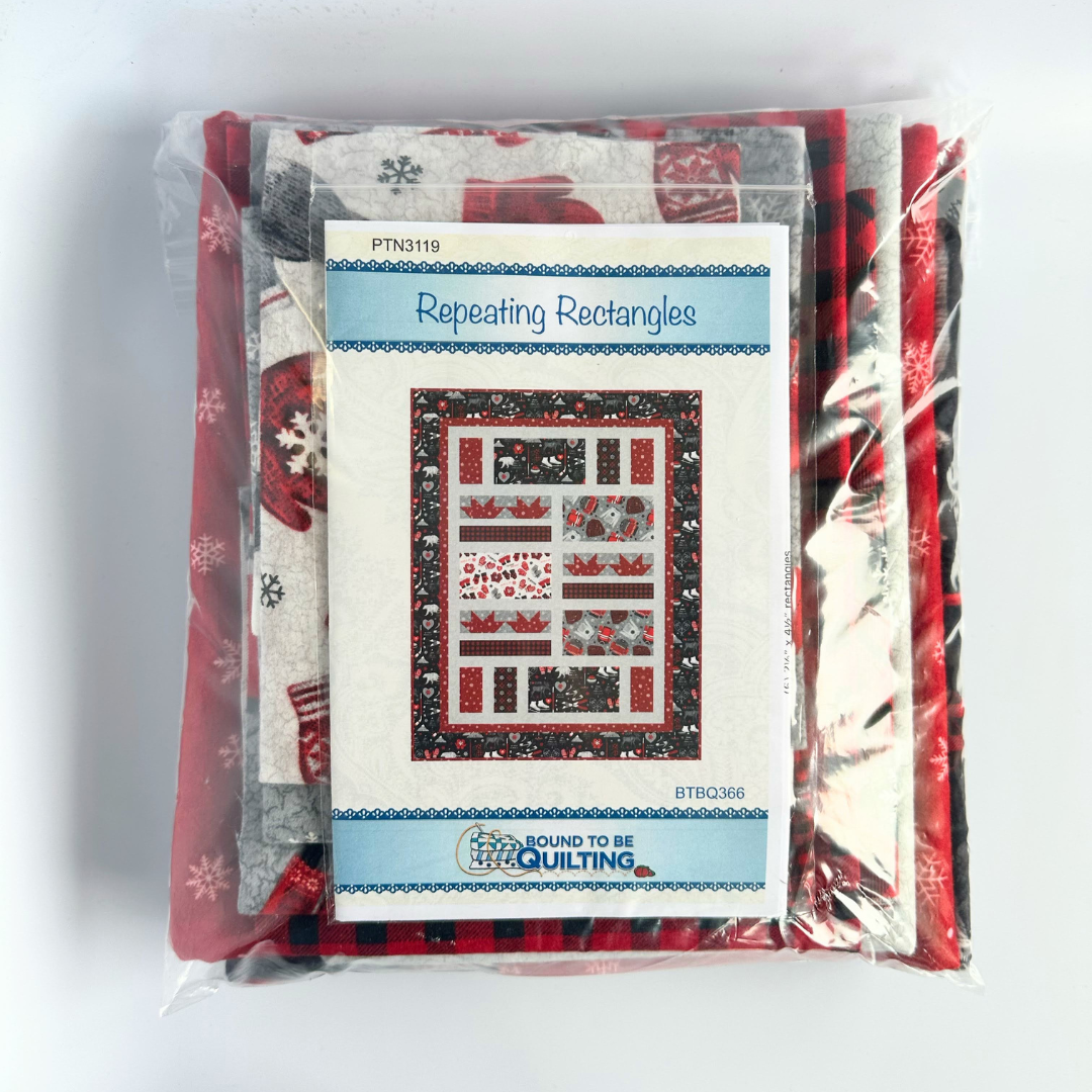 Cozy Up Flannel by Deborah Edwards for Northcott Quilt Kit