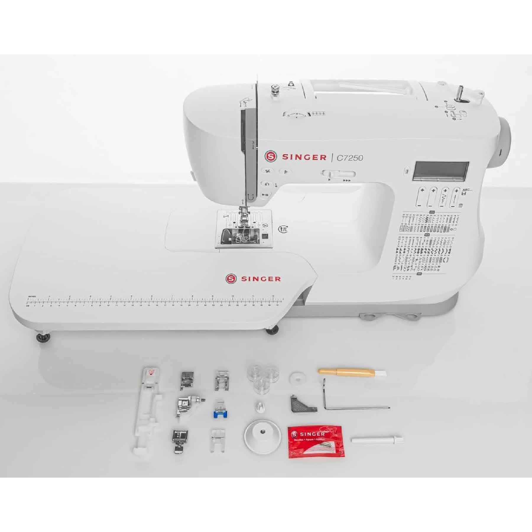 SINGER C7250 Sewing Machine with Extension Table