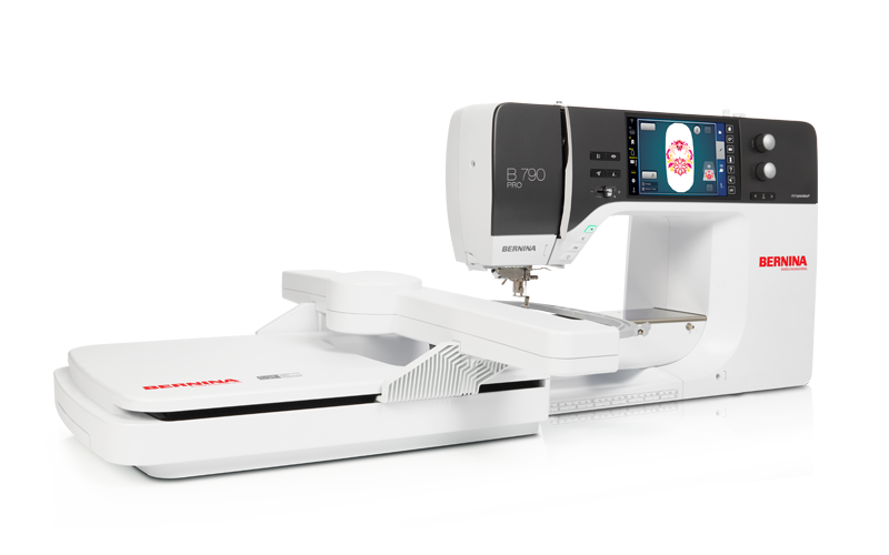 Bernina sewing machine on a white background
