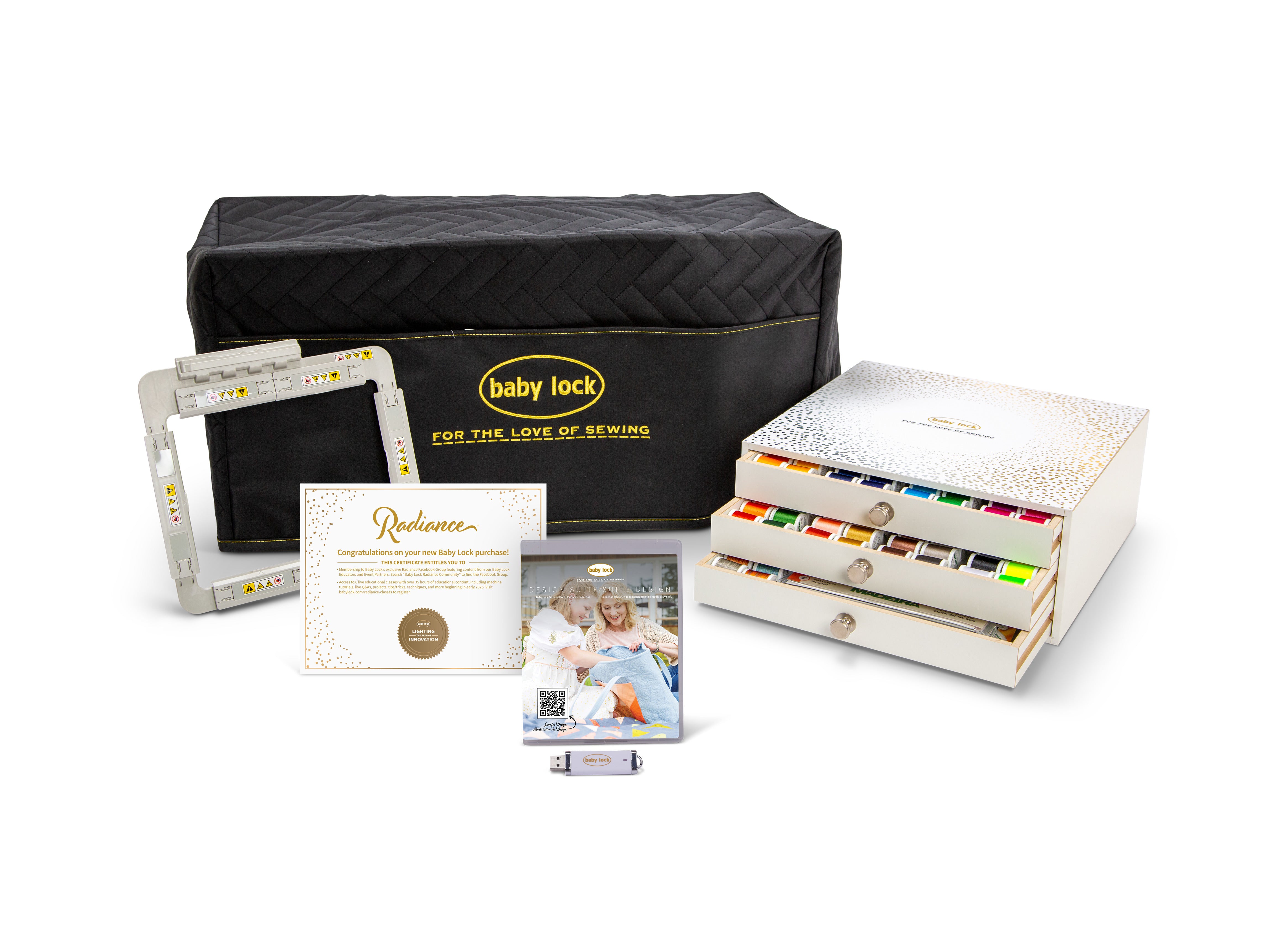 PREORDER NEW Baby Lock Radiance Sewing, Quilting and Embroidery Machine