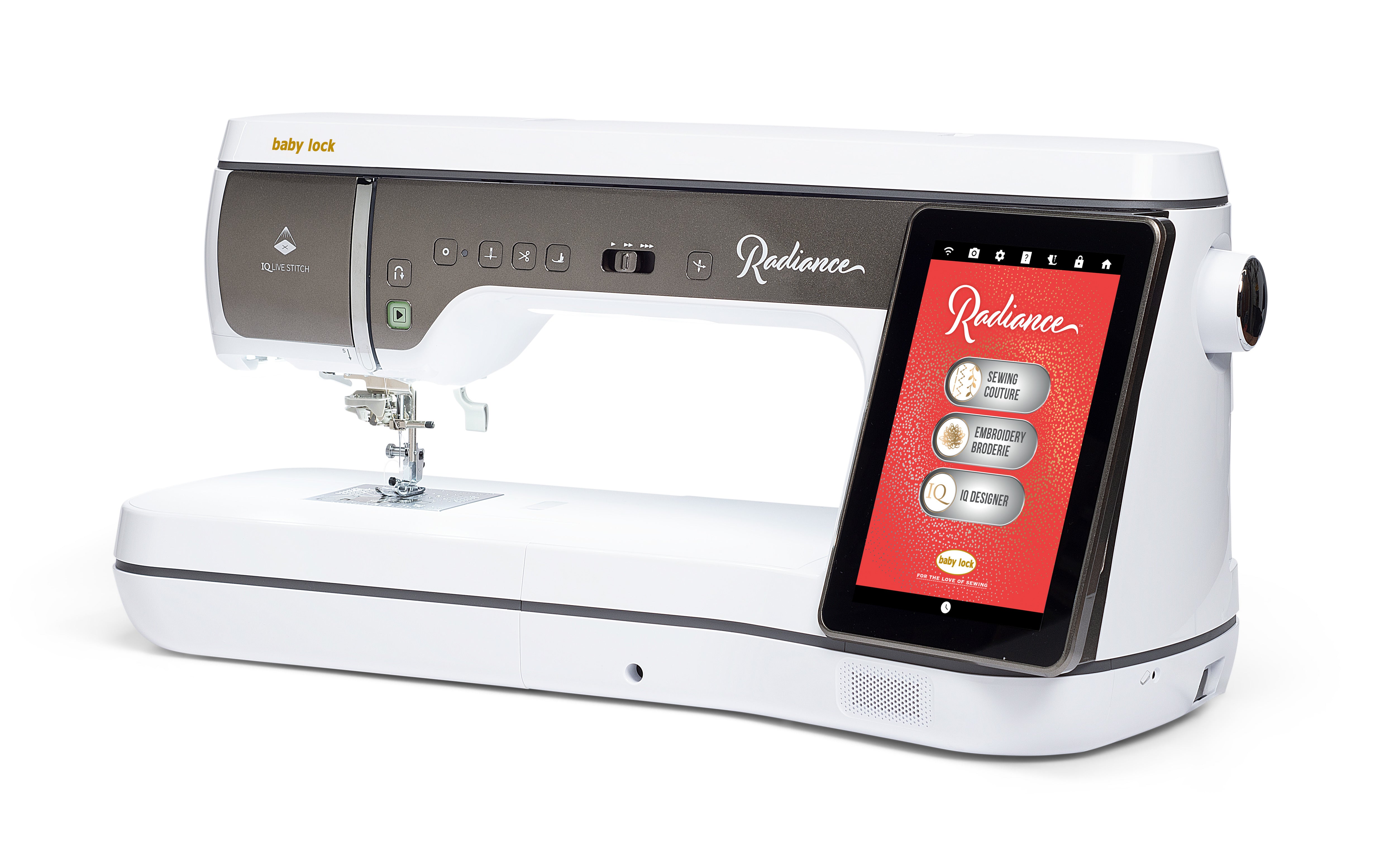 PREORDER NEW Baby Lock Radiance Sewing, Quilting and Embroidery Machine