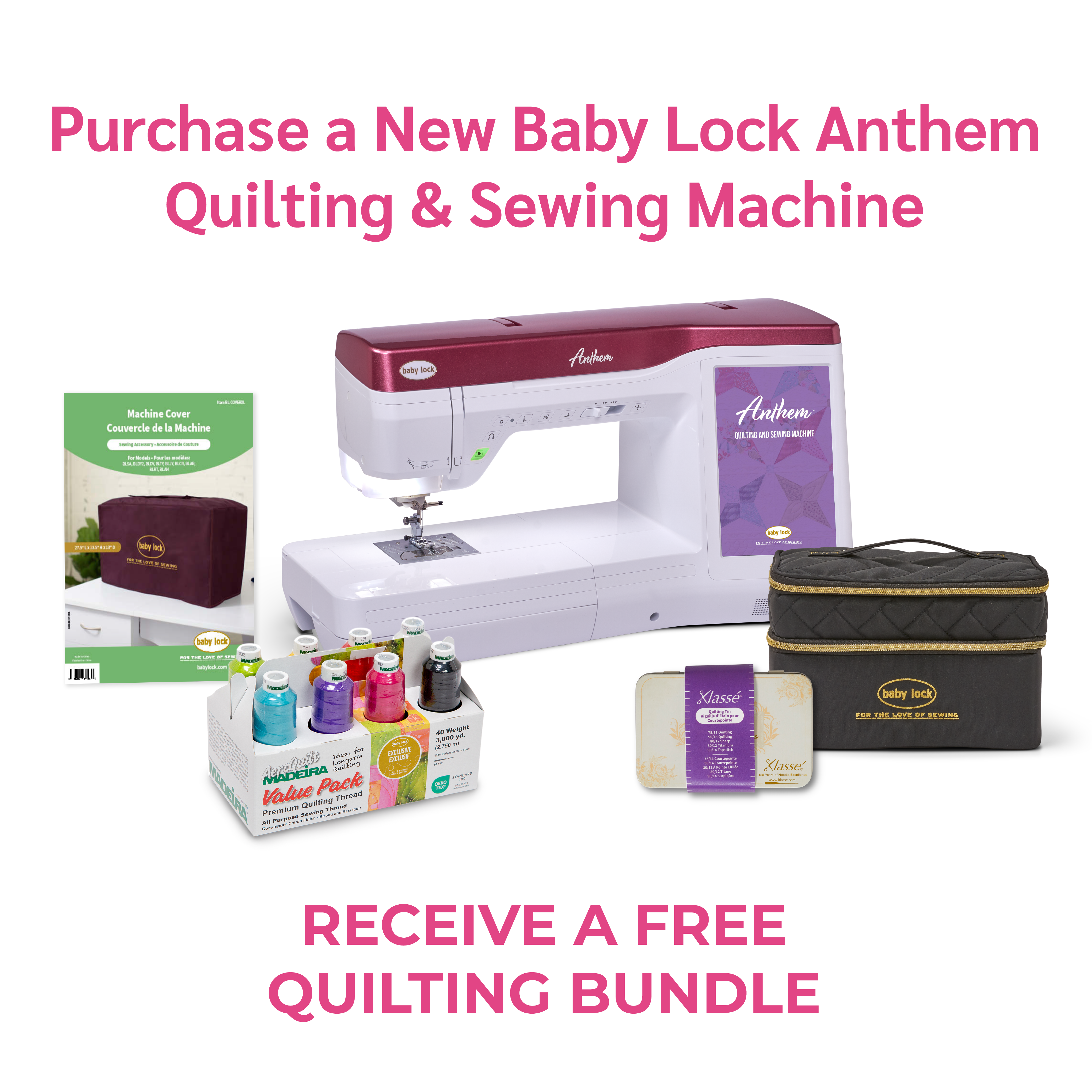 *NEW* Baby Lock Anthem Quilting and Sewing Machine