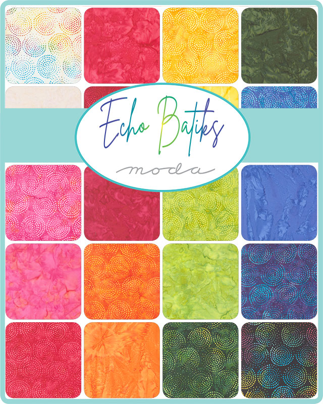 Echo Batiks - 5" charm pack