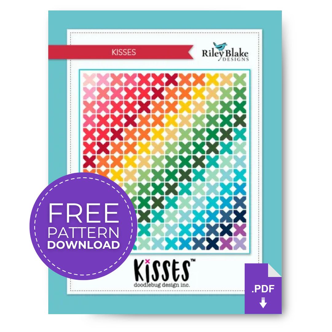 Kisses Quilt Pattern By Riley Blake Designs | Riley Blake Designs *Fre ...