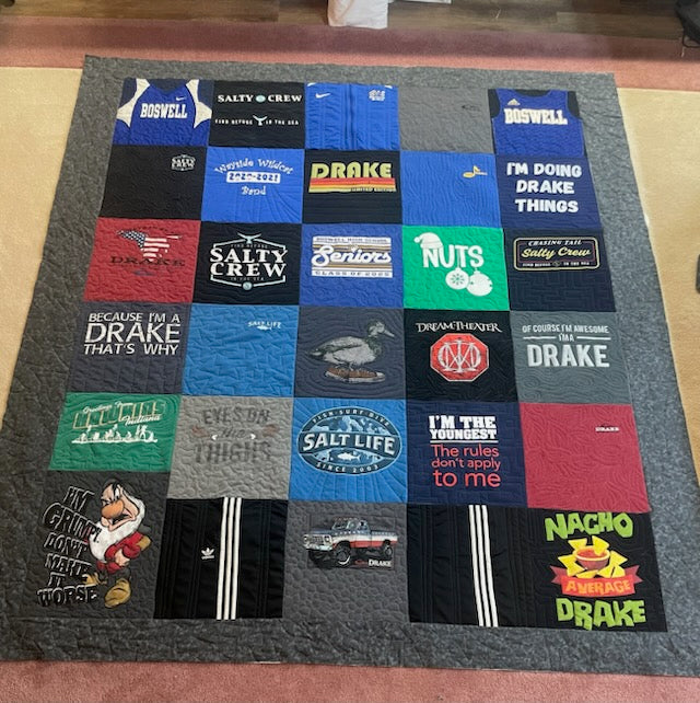 T-Shirt Quilt Class - FRI 1/30