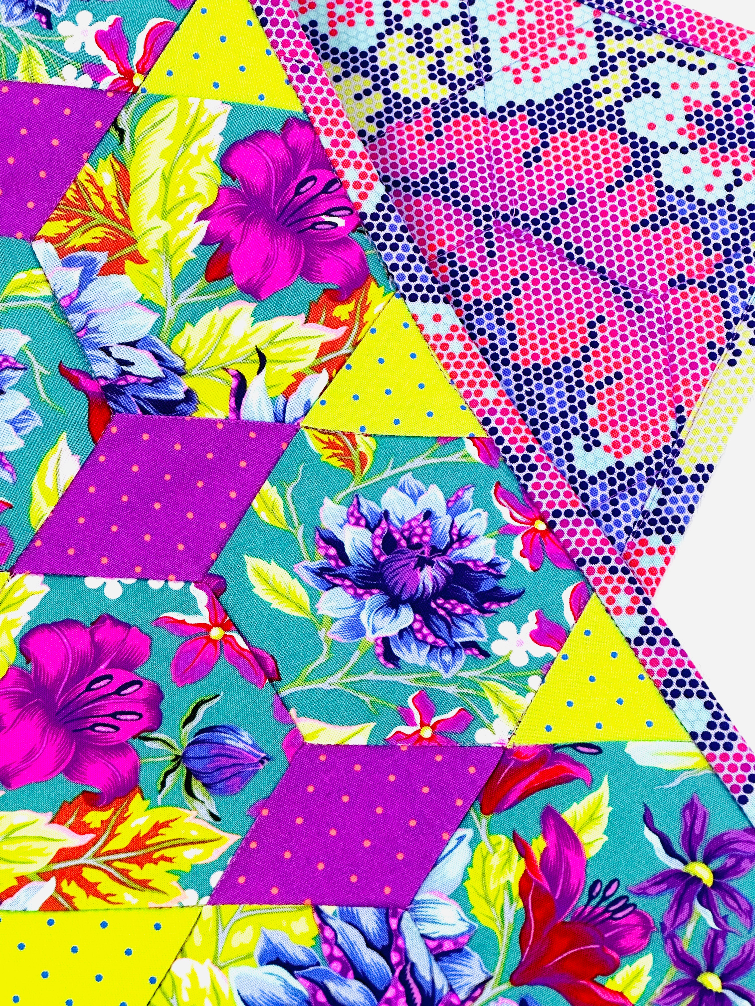 Machine Piecing Hexagons Class - FRI 3/13