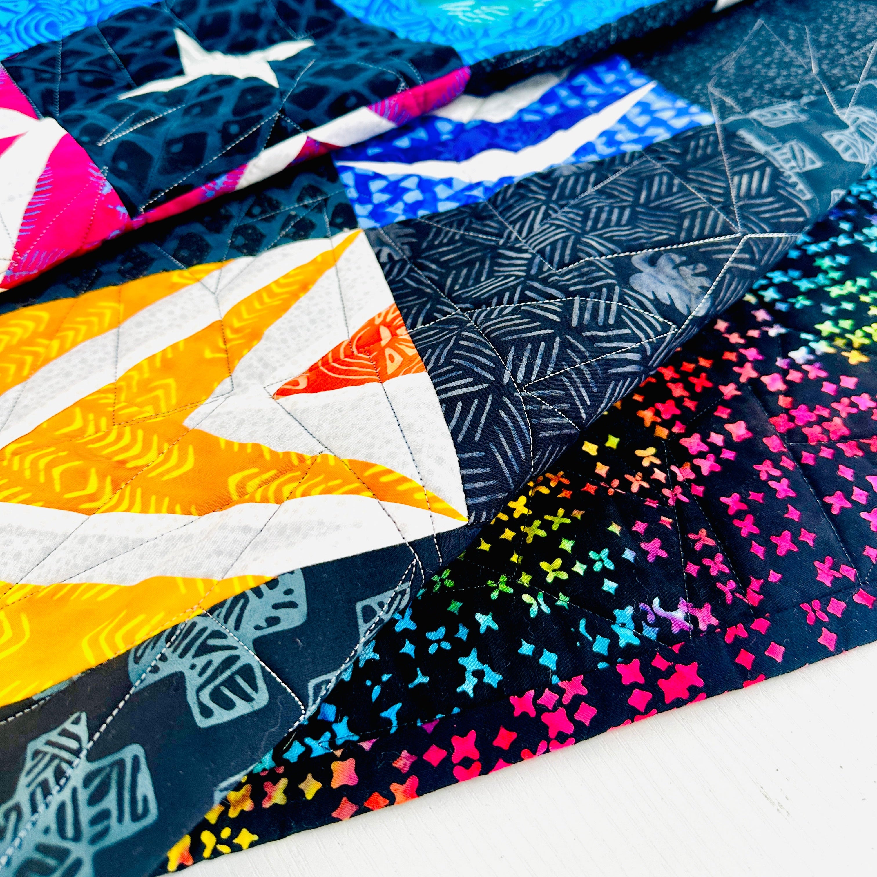 Graphic Jam - Block of the Month Quilt Class - WED 1/28, 2/25, 3/25 & 4/22