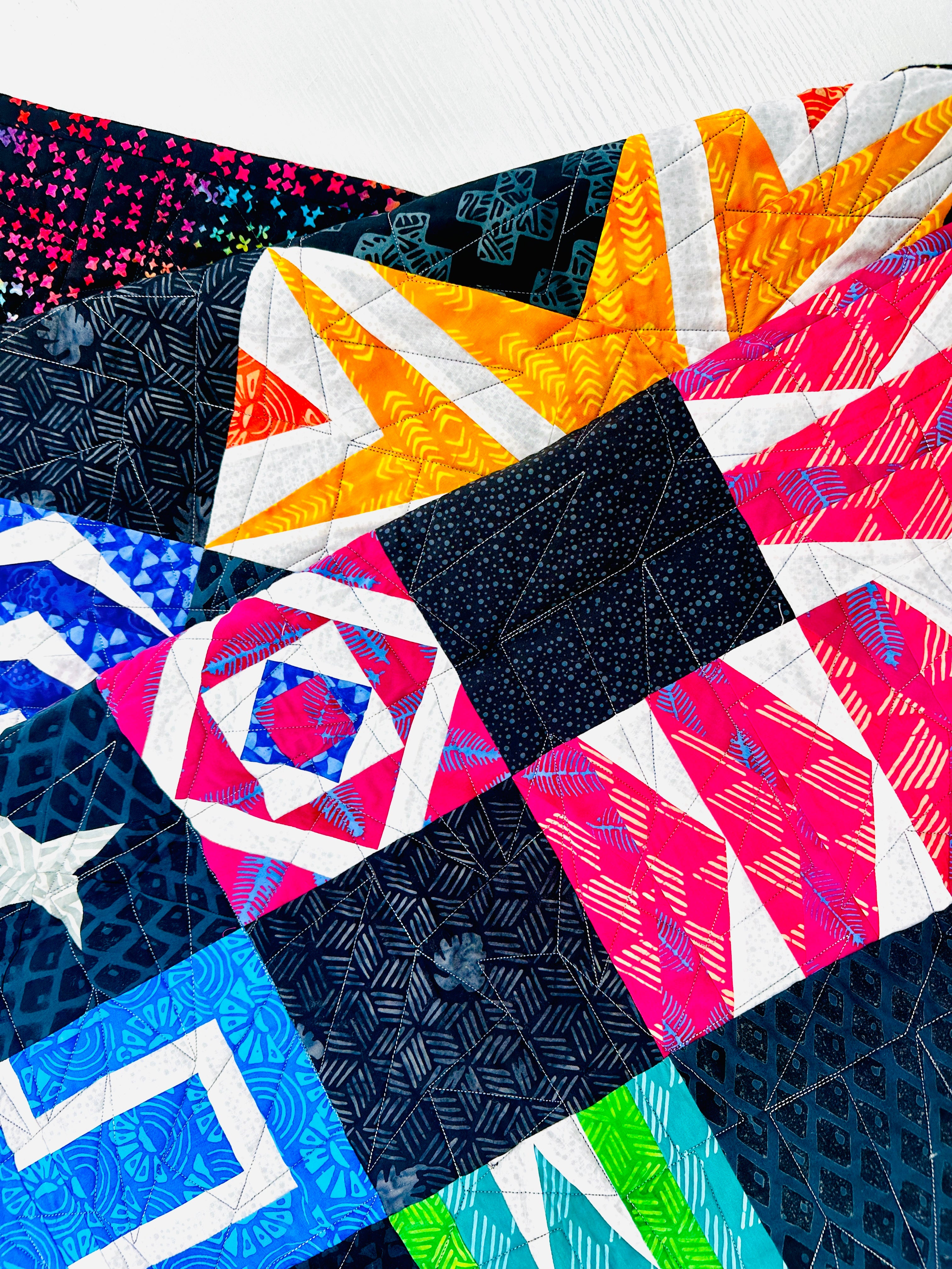 Graphic Jam - Block of the Month Quilt Class - WED 1/28, 2/25, 3/25 & 4/22