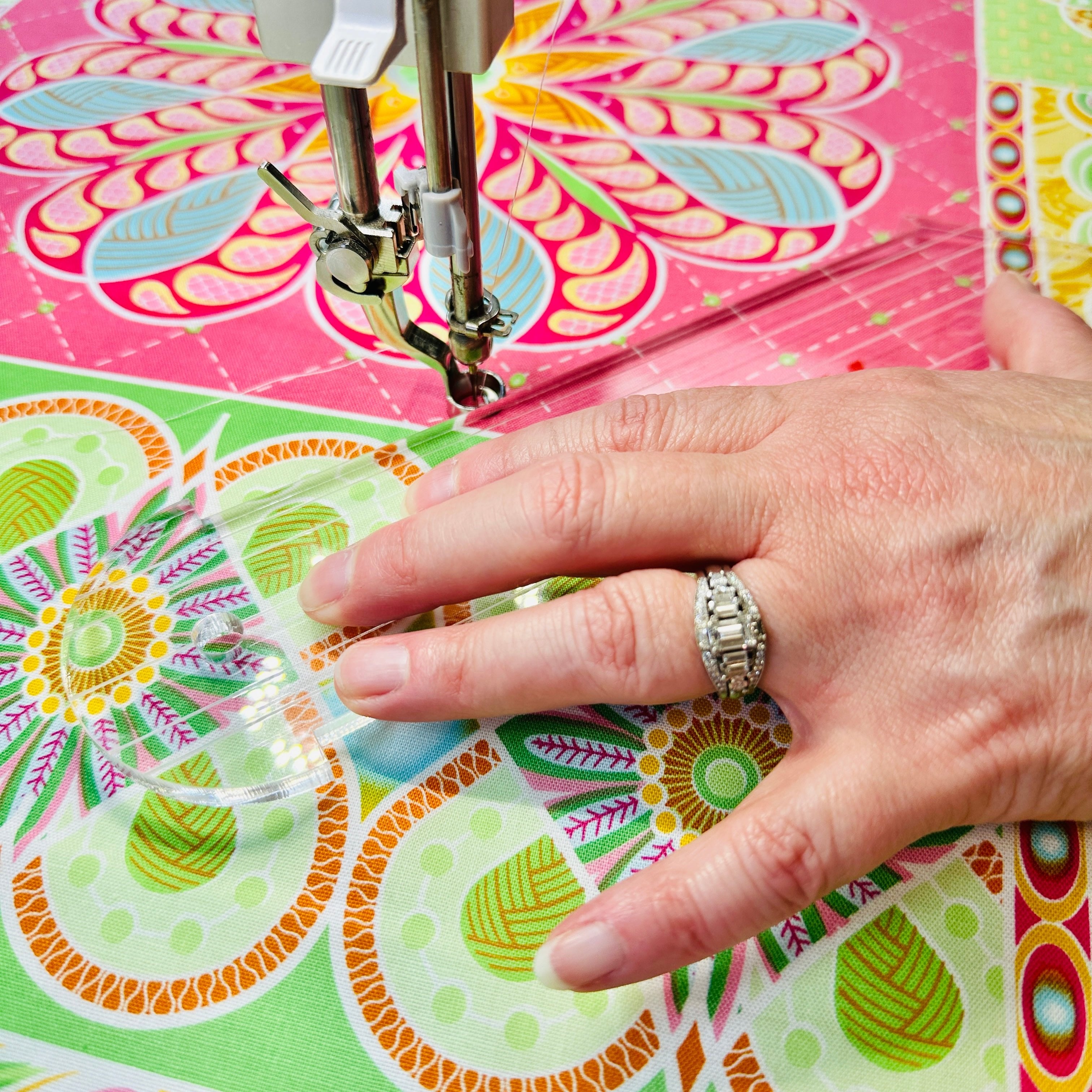 Free Motion Quilting Rulerwork - Q Longarm - WED 2/5