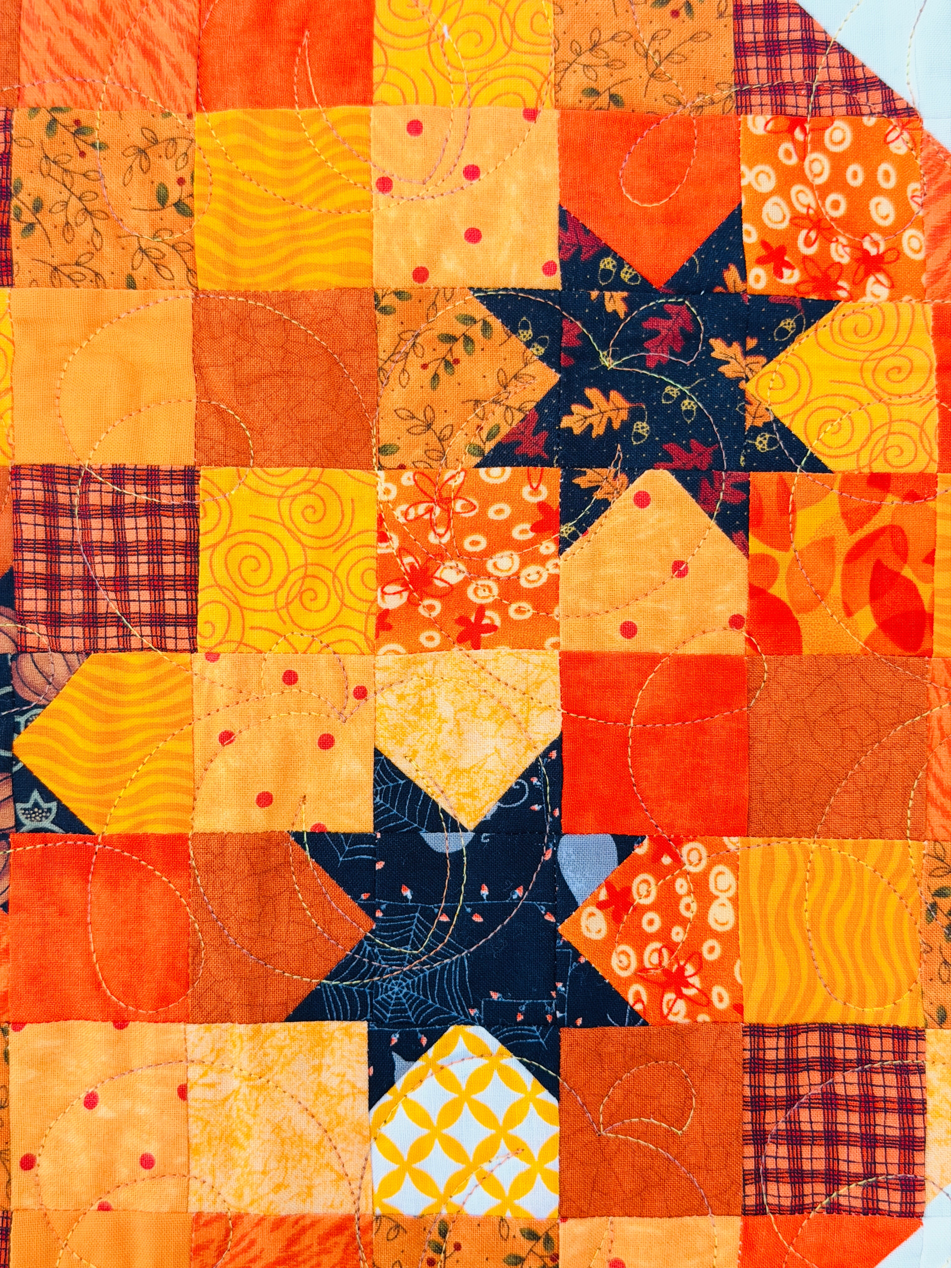 Pumpkin Season Quilt Class - THURS 10/1