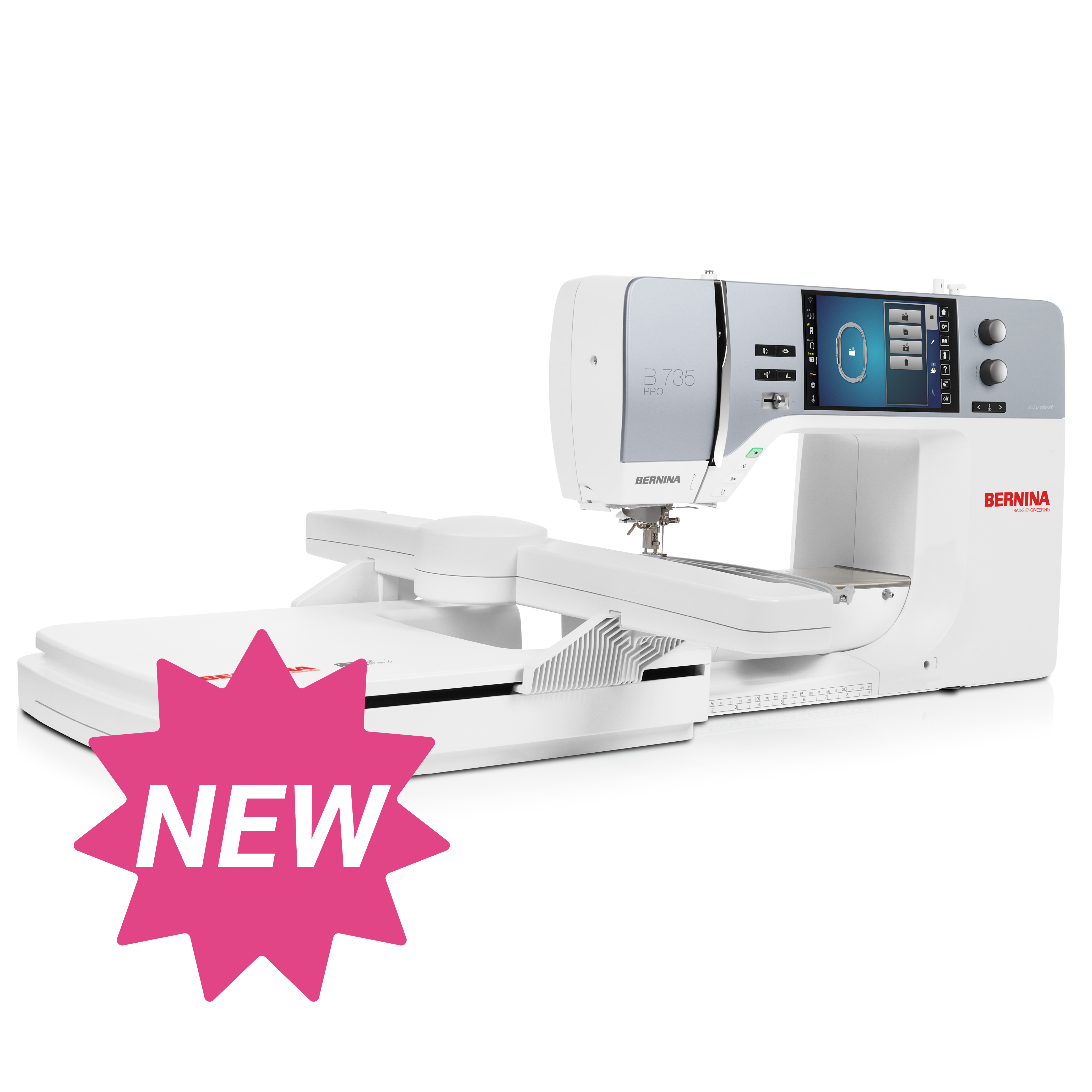 BERNINA 735 PRO Sewing and Embroidery Machine