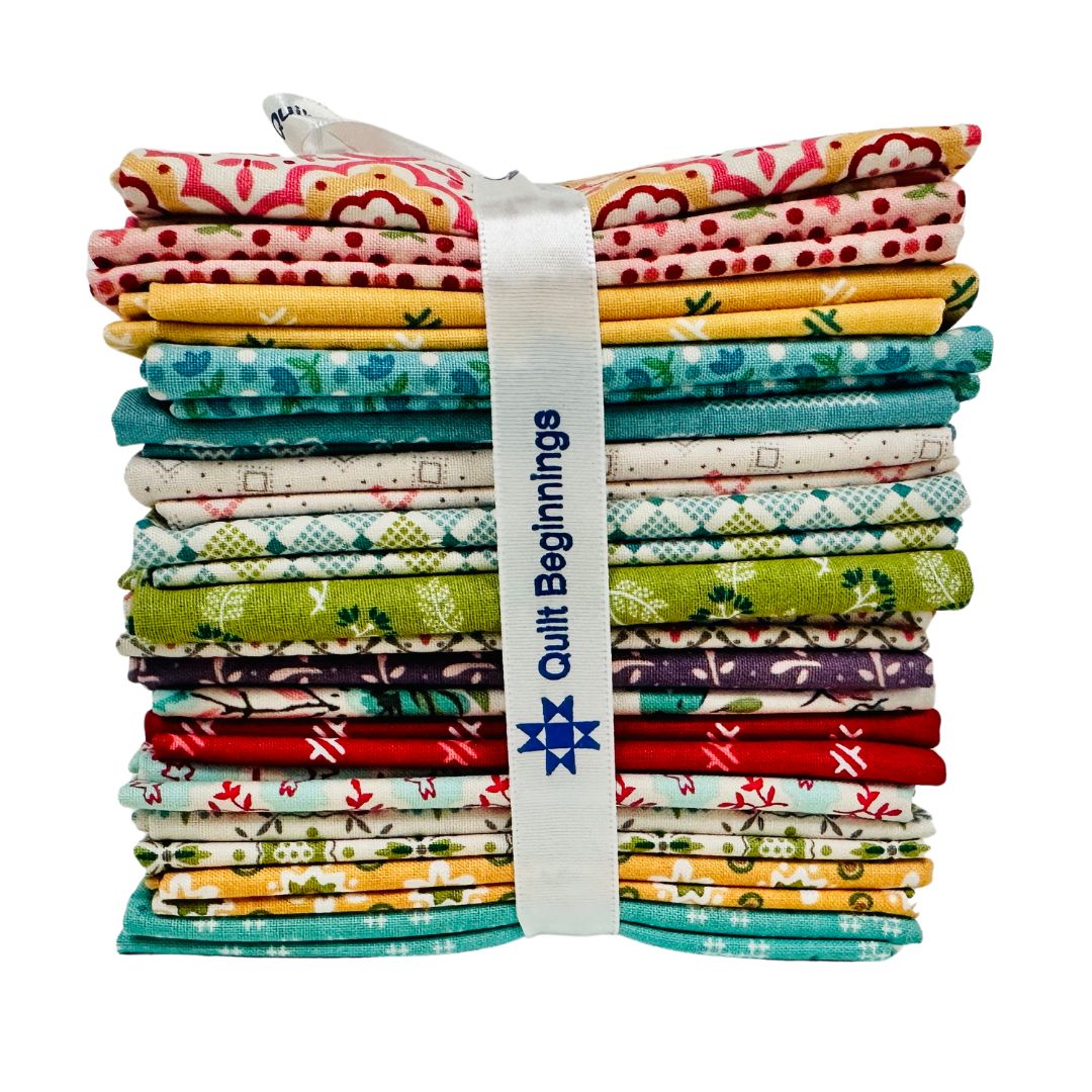 Piece & Plenty by Lori Holt for Riley Blake 16 Fat Quarter Fabric Bundle