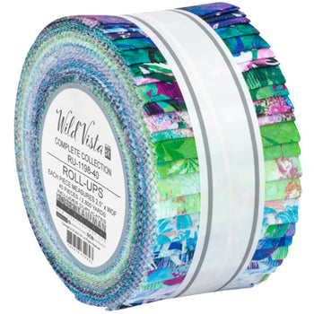 Earth Views Coordinates 20 Fat Quarter Bundle - Kona Cotton Solids