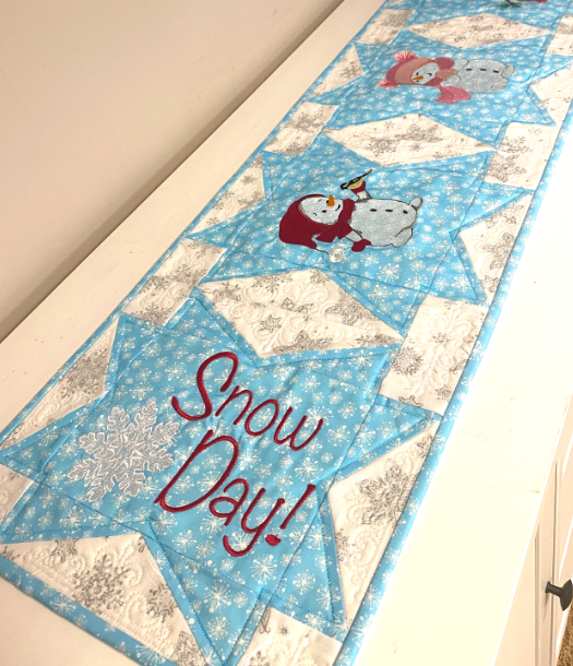 Seasonal Embroidery Runner Class - THUR 10/9, 11/20 & 12/18