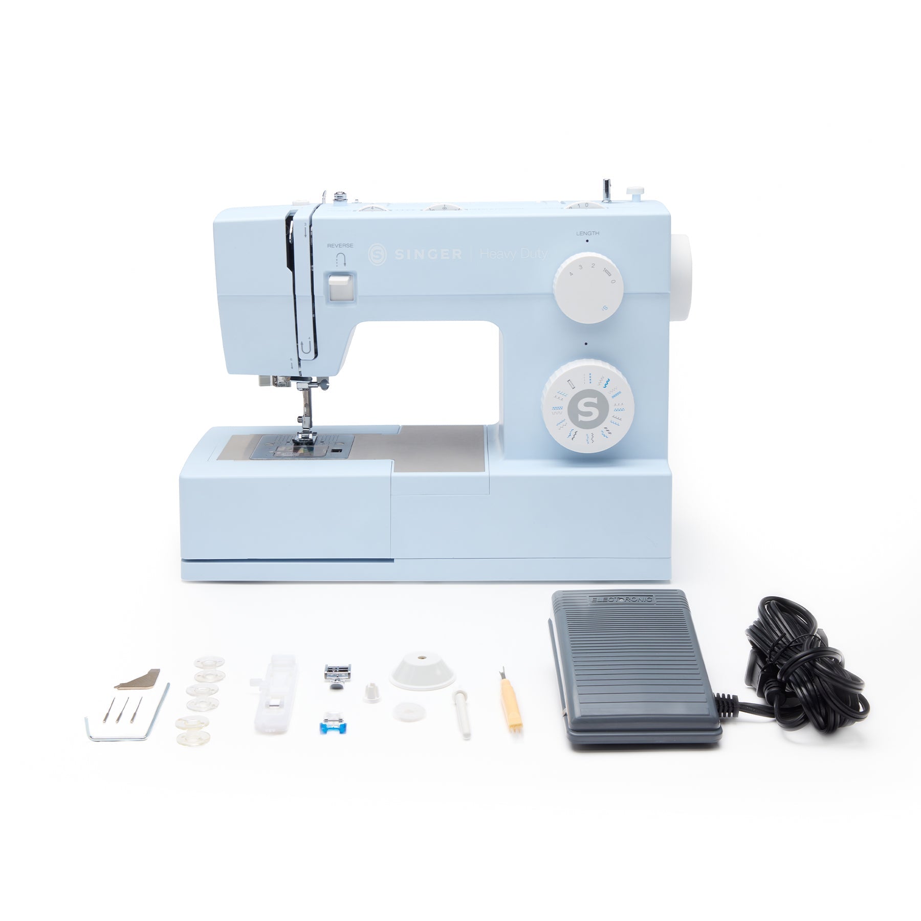SINGER Heavy Duty 4423 Meltwater Blue Sewing Machine