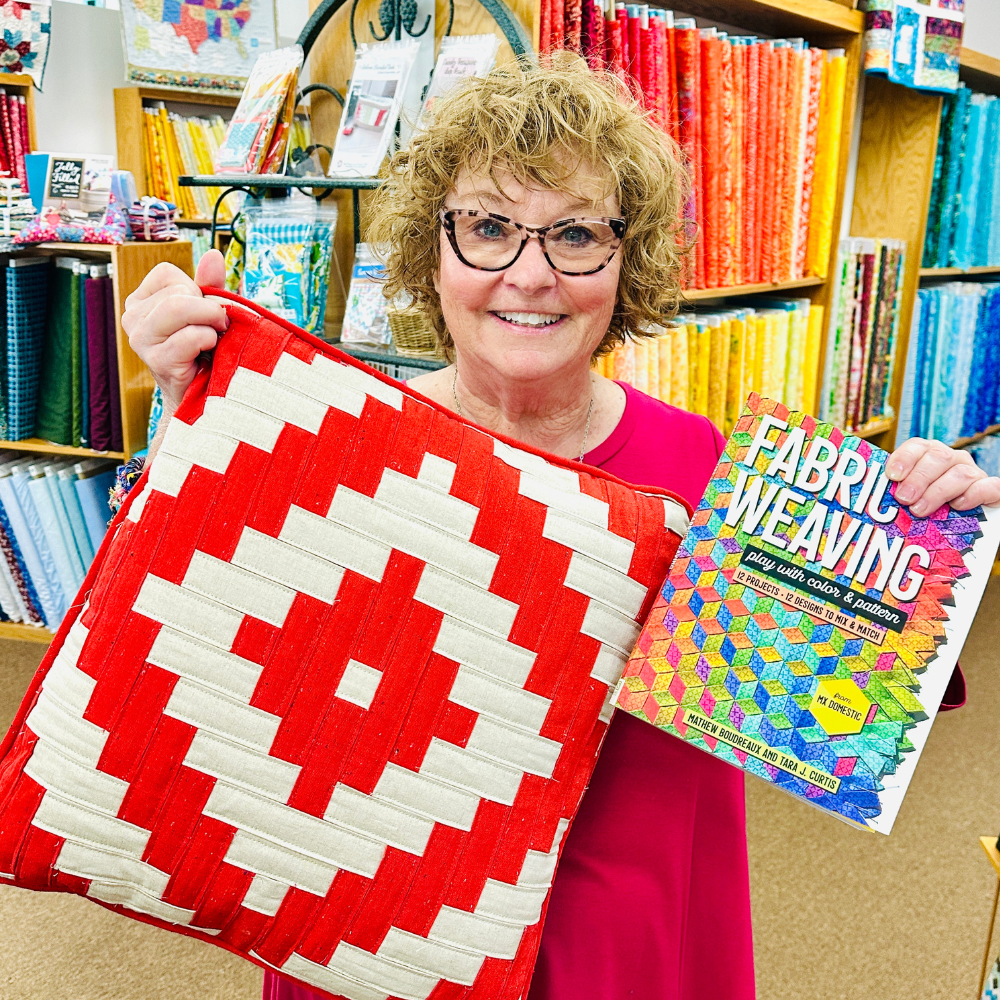 Fabric Weaving Pillow Class - SAT 1/31