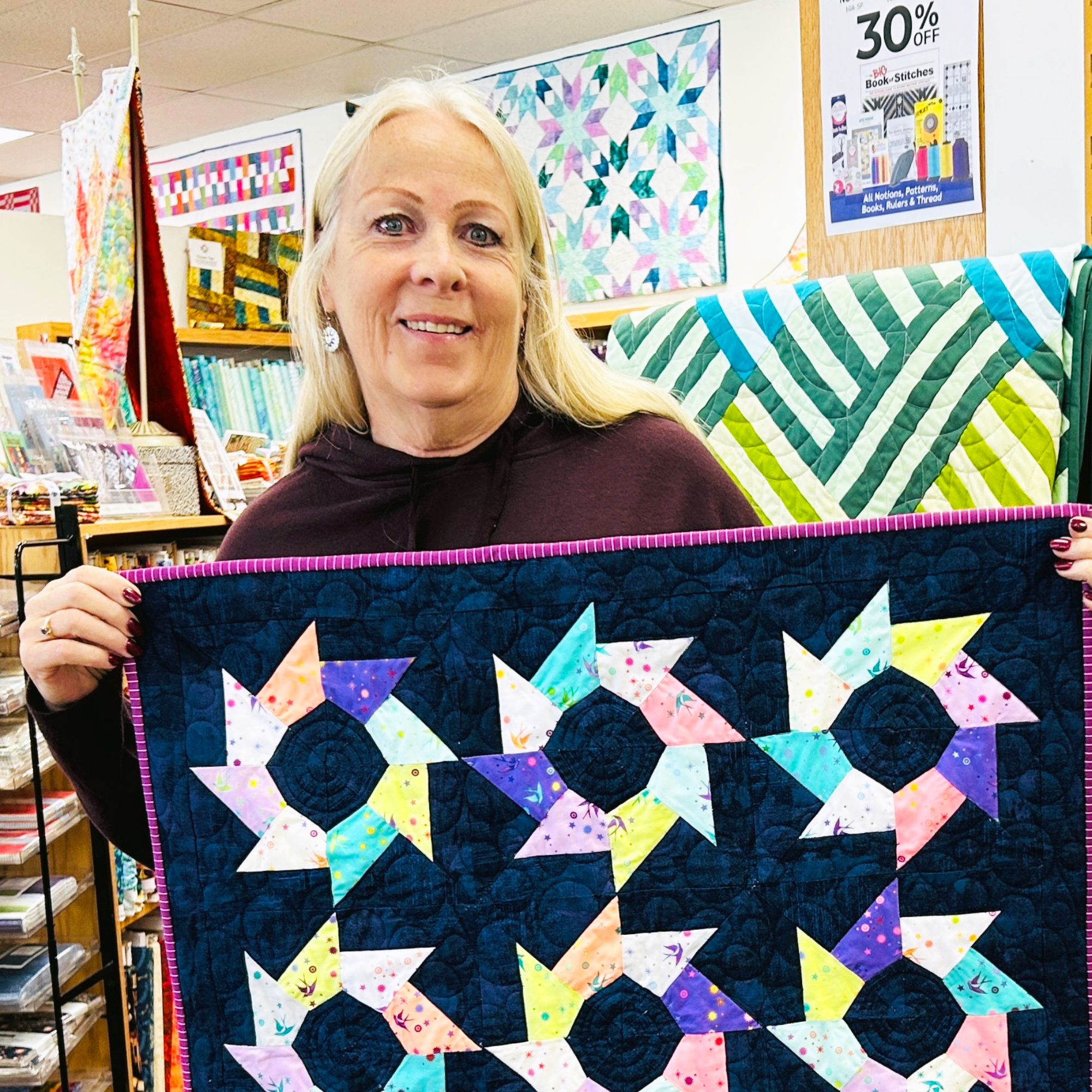 Point the Way Quilt - THUR 2/6