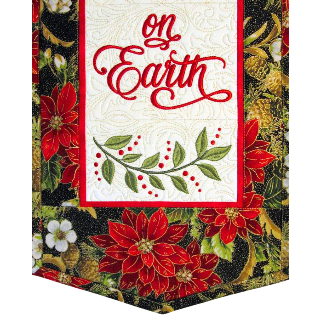 Peace on Earth Wall Hanging - THURS 7/11