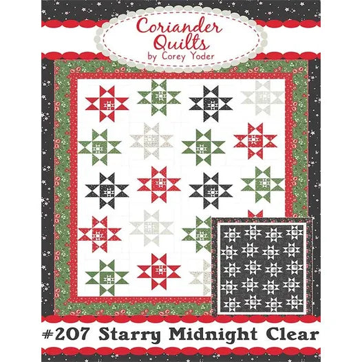 Starry Midnight Clear Quilt Pattern Coriander Quilts