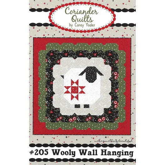 Wooly Wall Hanging Quilt Pattern Coriander Quilts