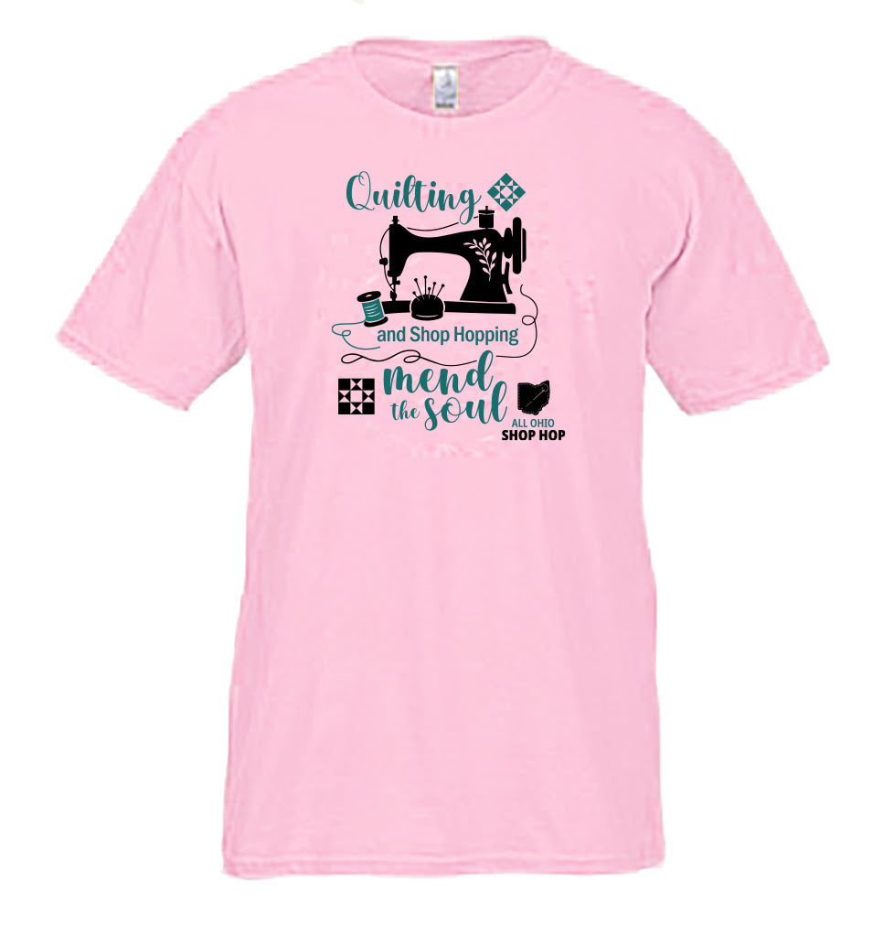 2026 All Ohio Shop Hop™ T-Shirt — Pre-Sale | Quilt Beginnings