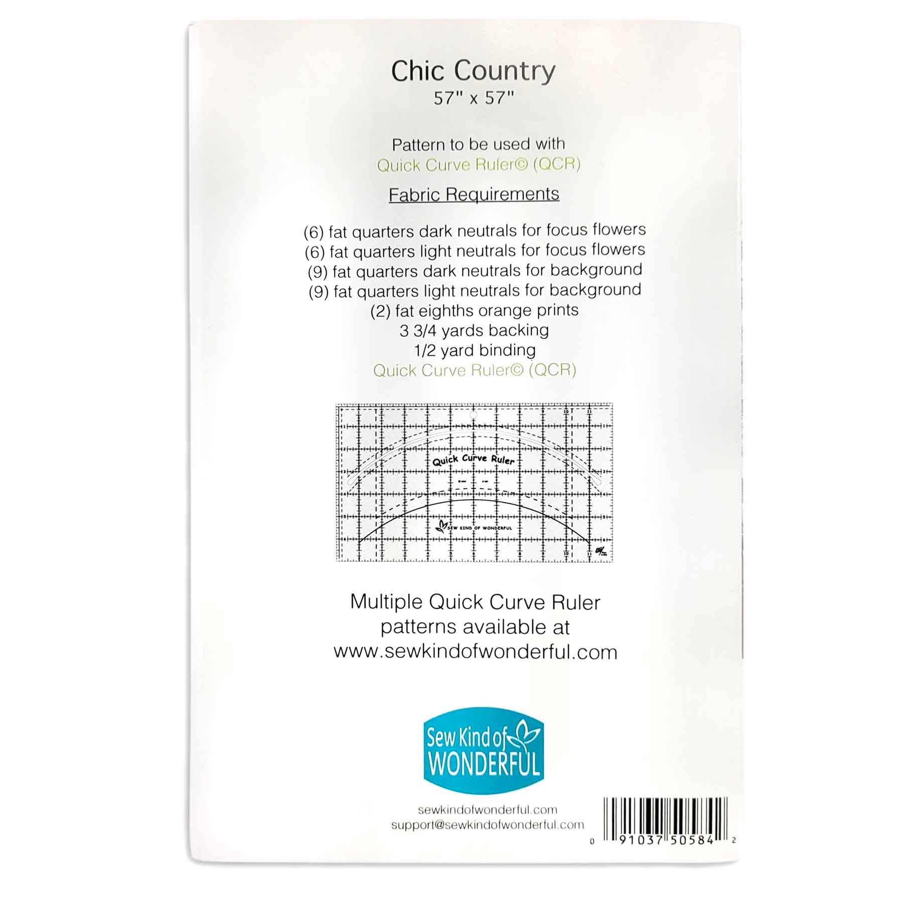 Chic Country Pattern — Quilt Beginnings