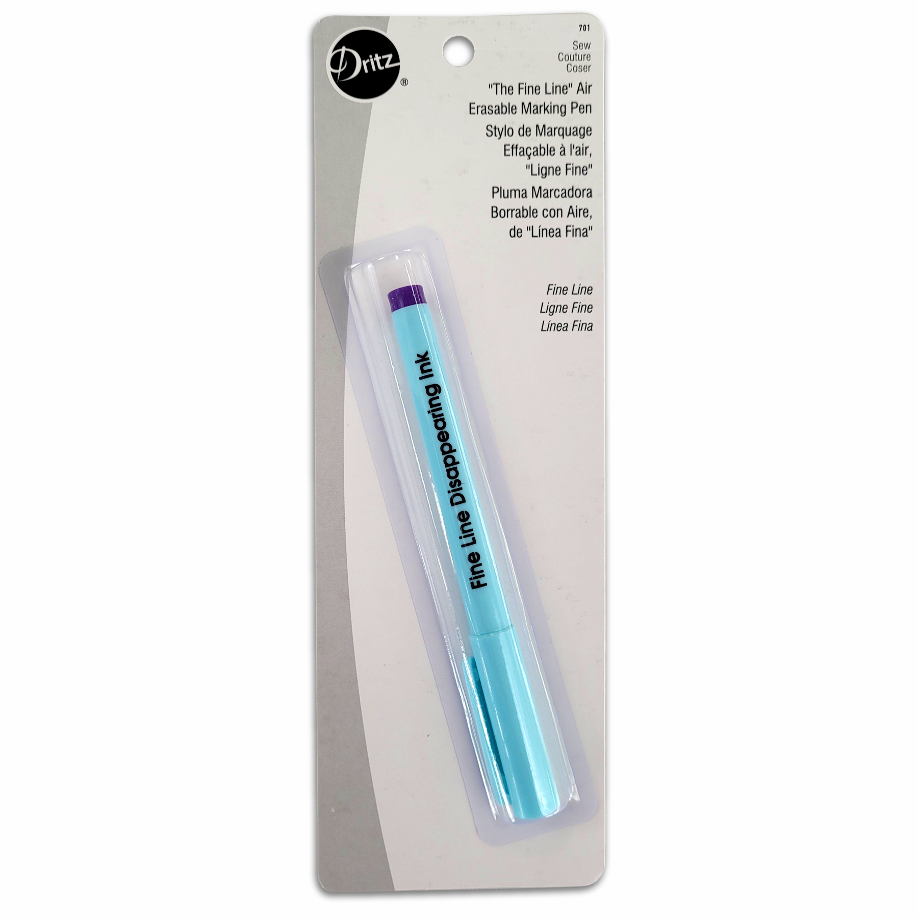 Air Erasable Fabric Marking Pen Disappearing Ink Makring Pen Fabric Marker  Water Soluble Ink for Embroidery Cross Stitch Handicarft Needlework