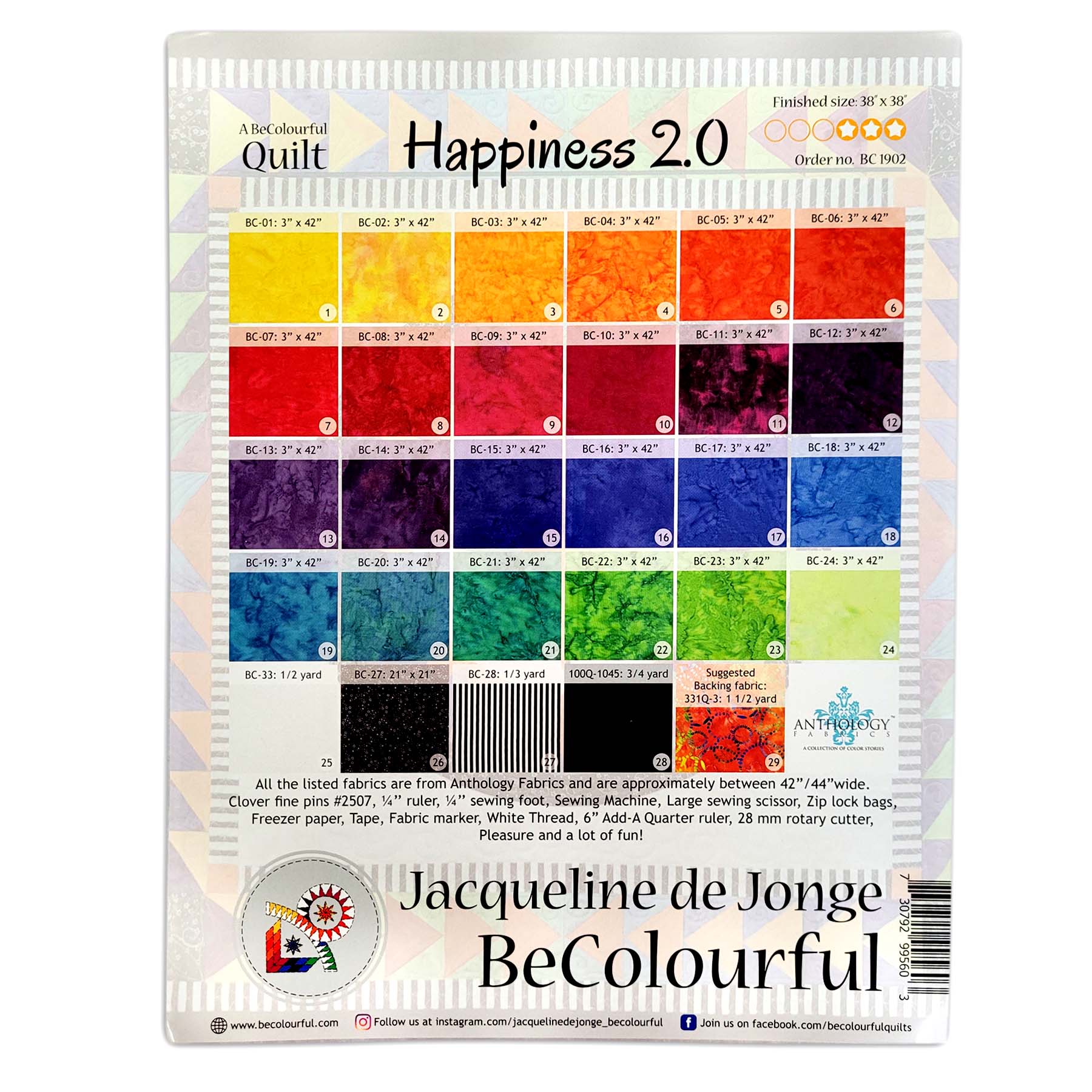 Happiness 2.0 Quilt Pattern