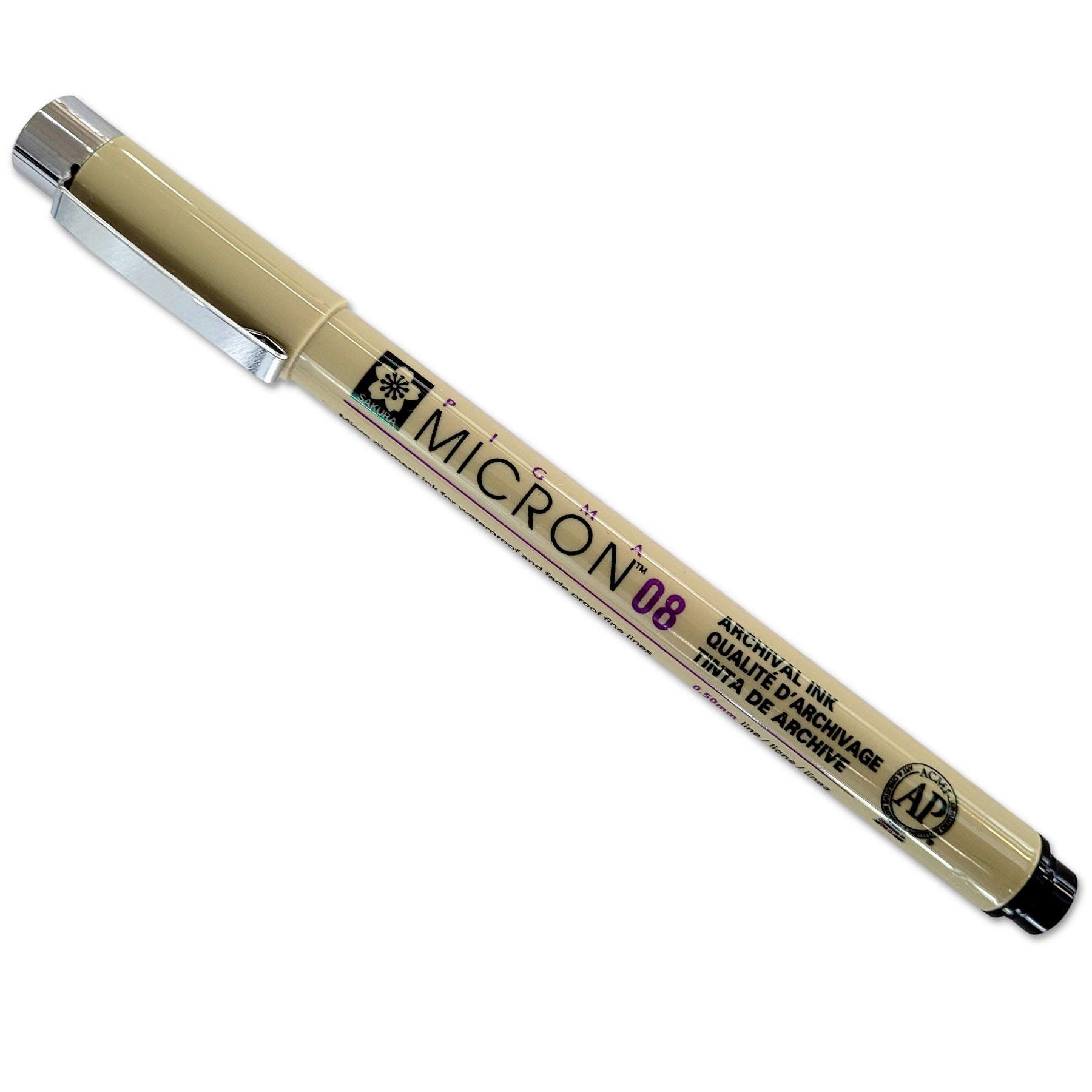 Micron Pen 0.5mm Fine Line Permanent Marker - Black