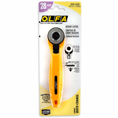 Olfa 60mm Ergonomic Rotary Cutter - Rotary Cutter - Cutting Supplies -  Notions