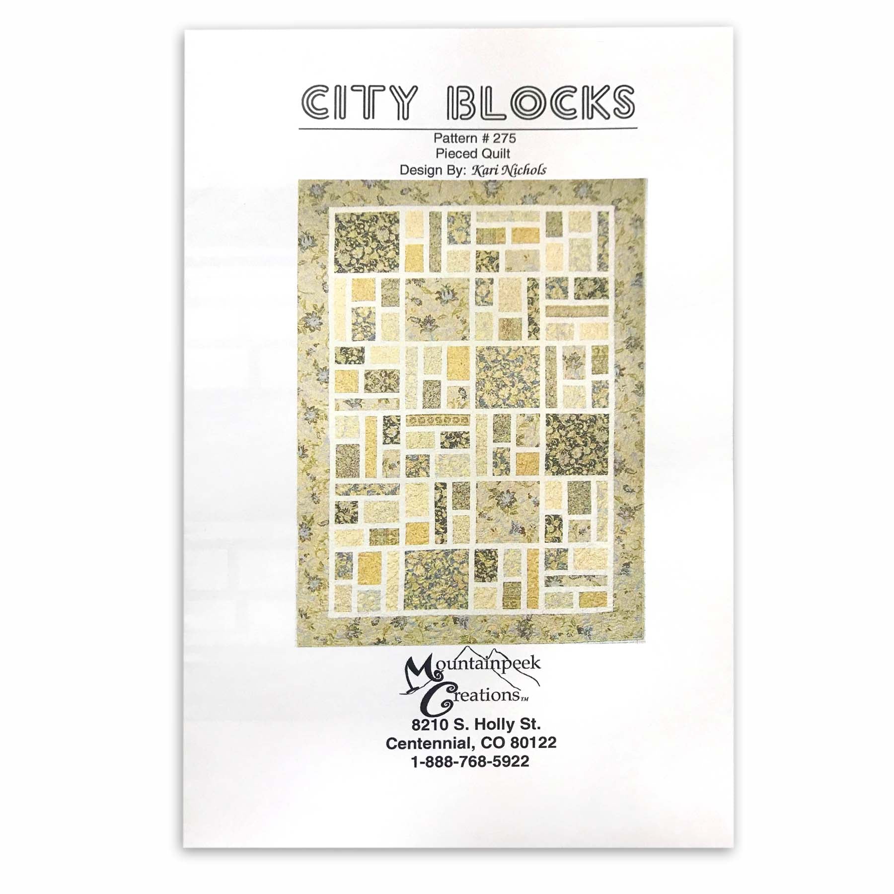 City Blocks Quilt Pattern