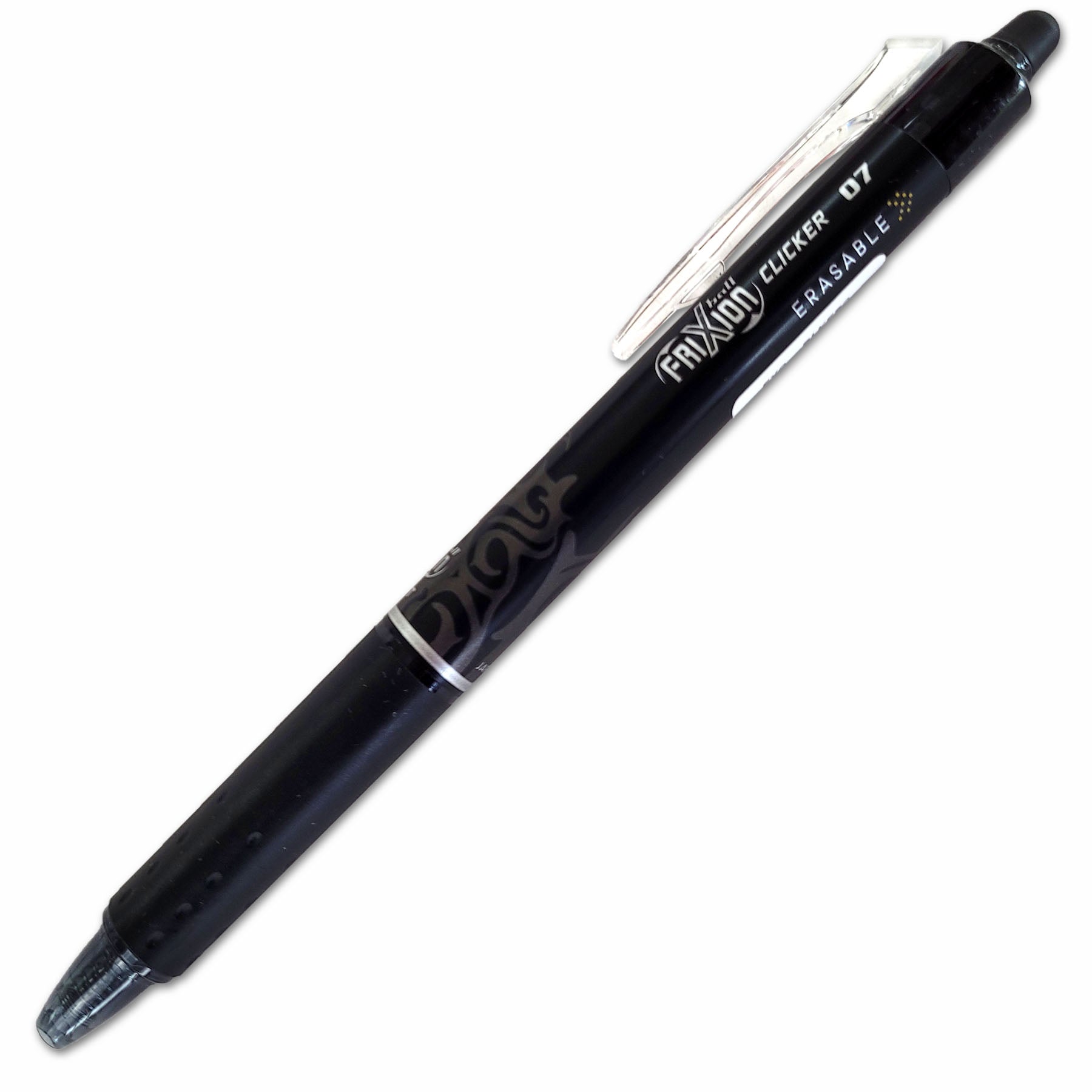Frixion Clicker Fine Point Erasable Gel Pen .07mm Black - 072838314741  Quilting Notions