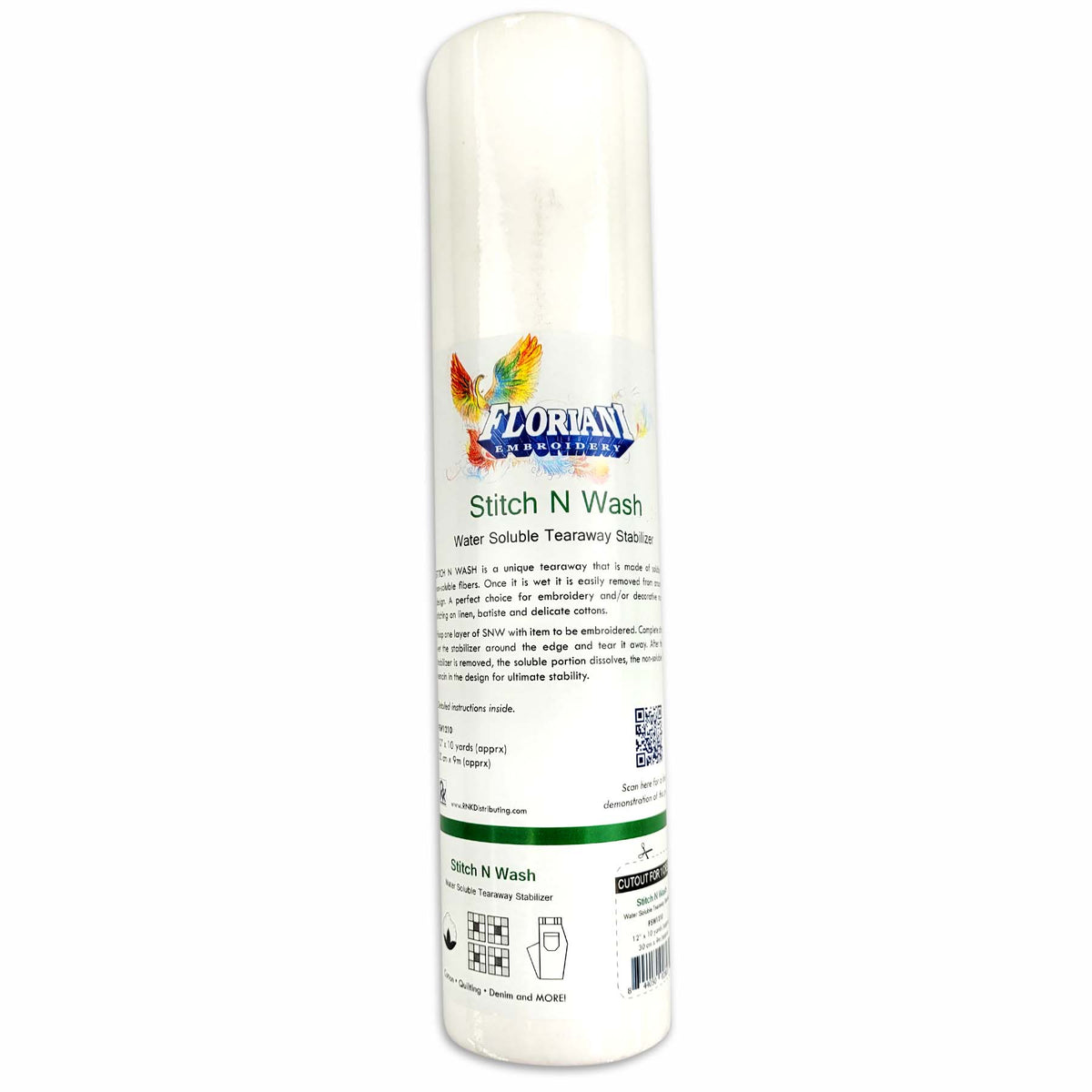 Stitch N Wash Floriani Tearaway Stabilizer — Quilt Beginnings